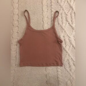 ARITZIA (Sunday Best) Rust Tank Top - size small